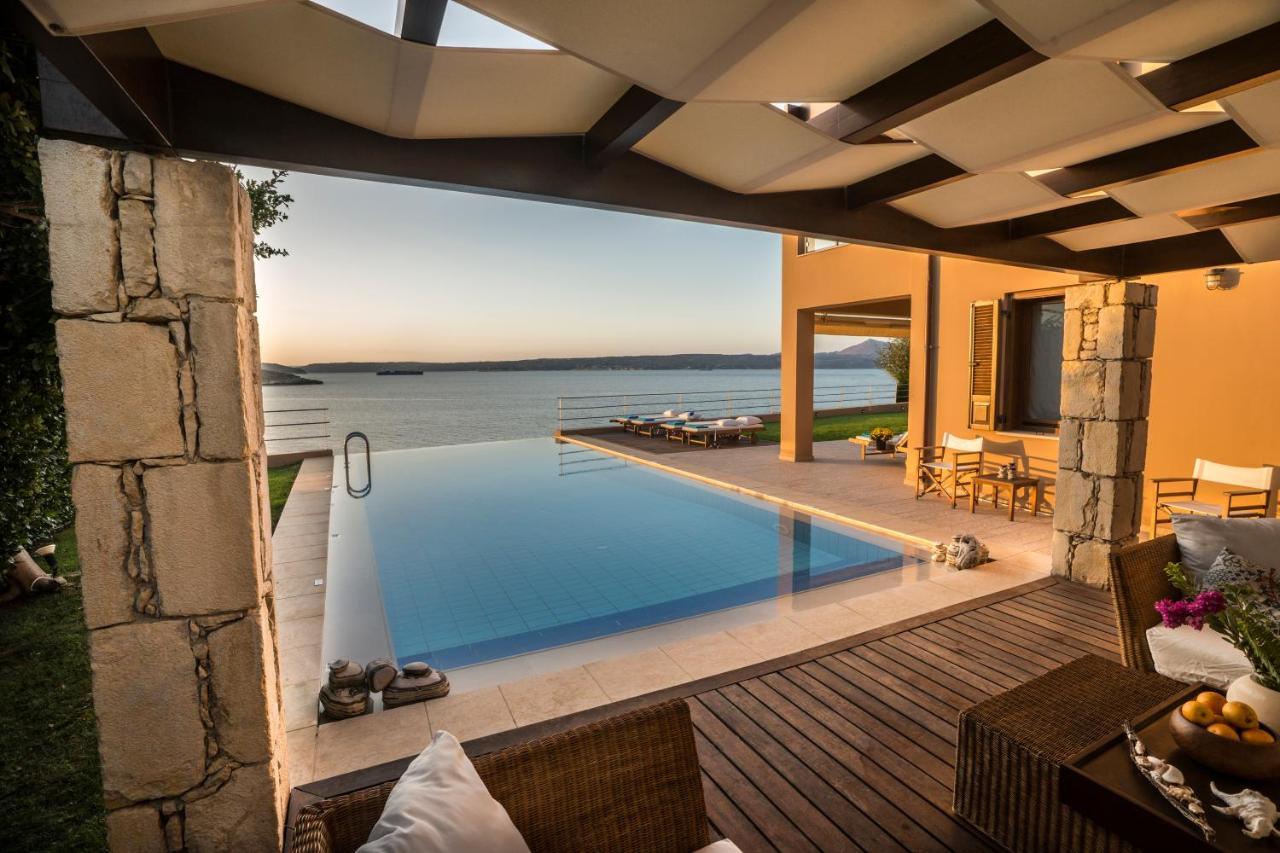 Sk Place Luxury Seafront Villas Chania Алмирида Экстерьер фото