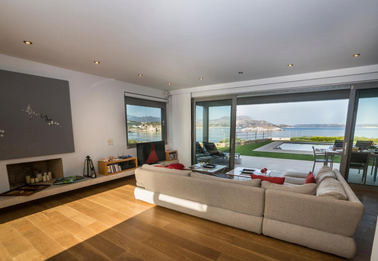 Sk Place Luxury Seafront Villas Chania Алмирида Экстерьер фото