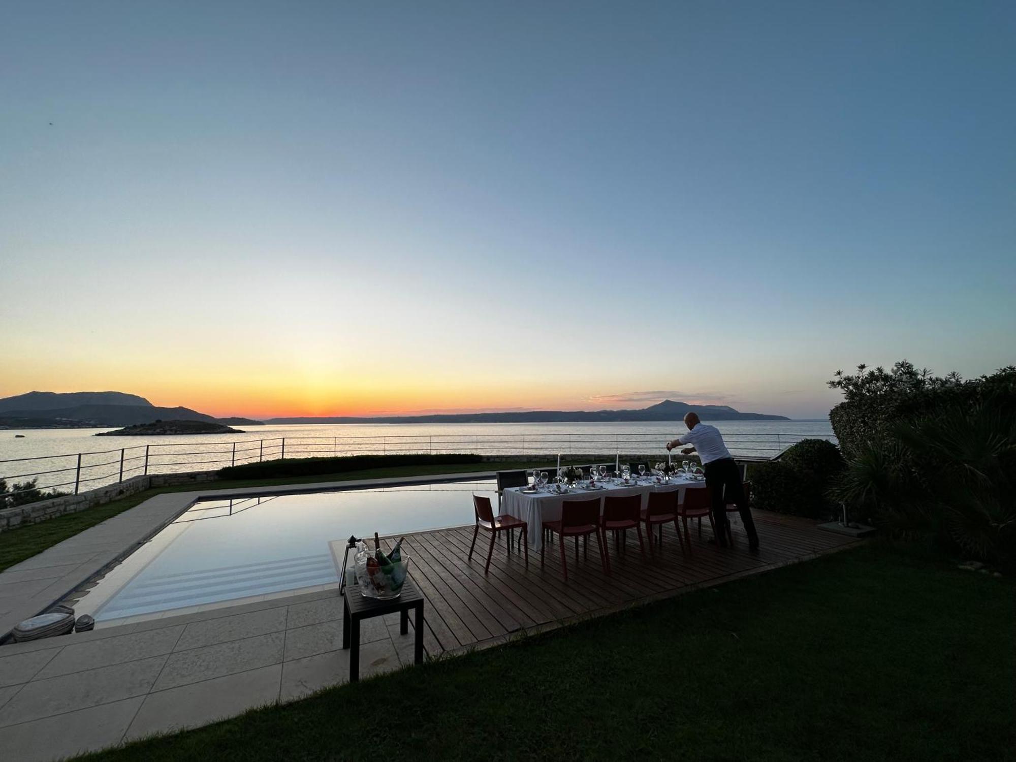 Sk Place Luxury Seafront Villas Chania Алмирида Экстерьер фото