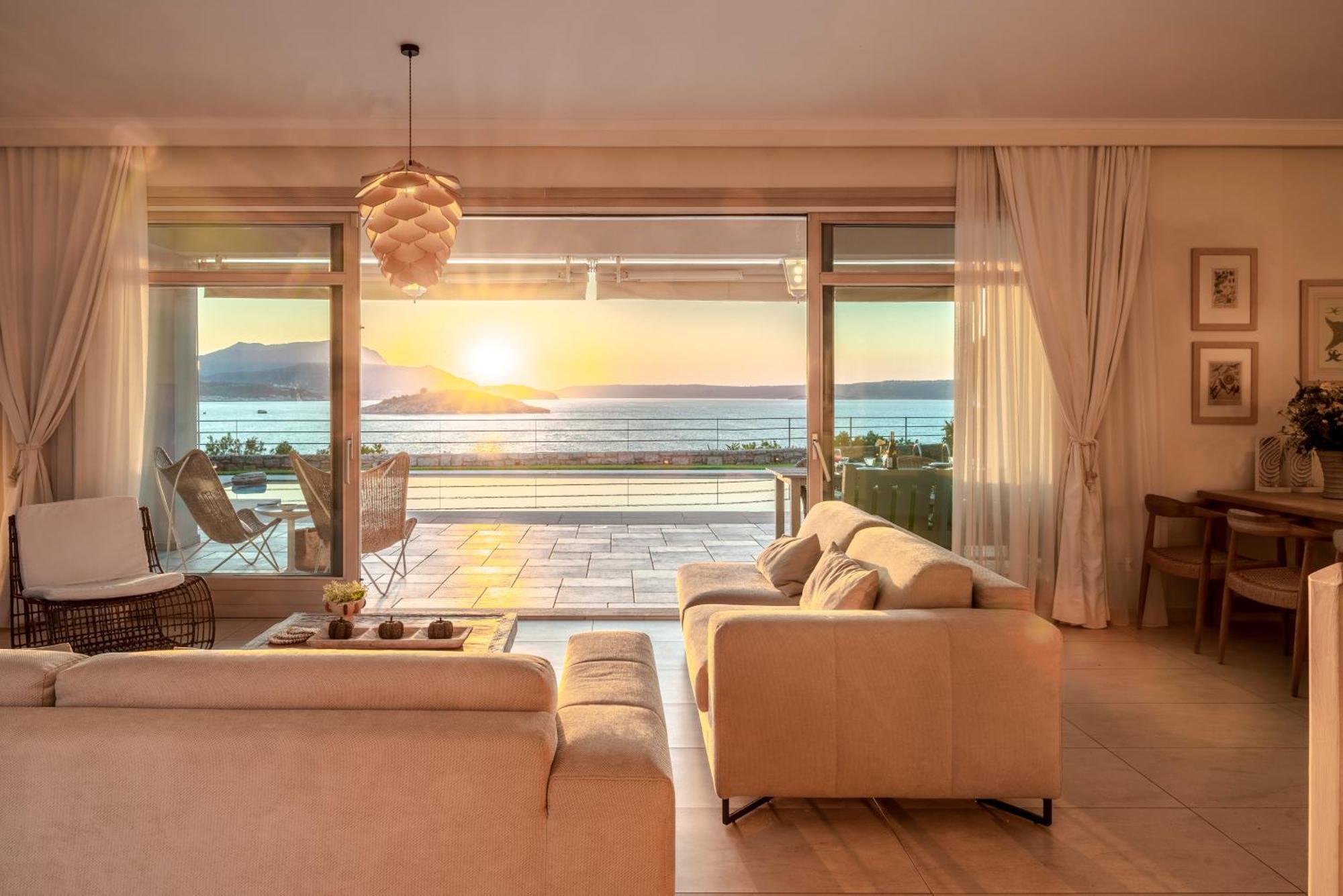 Sk Place Luxury Seafront Villas Chania Алмирида Экстерьер фото