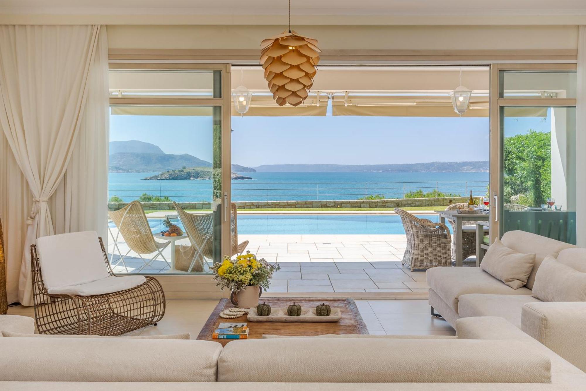 Sk Place Luxury Seafront Villas Chania Алмирида Экстерьер фото